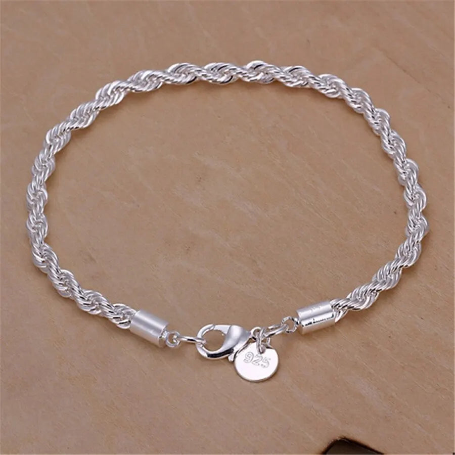 SilverFlow Twisted Chain Collection
