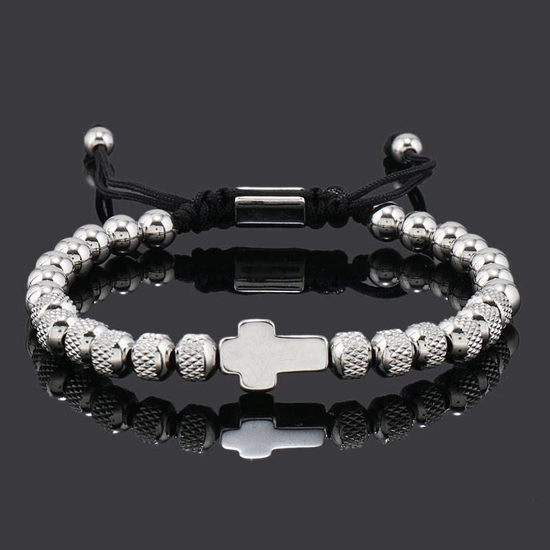 EternaCross Stainless Steel Bracelet