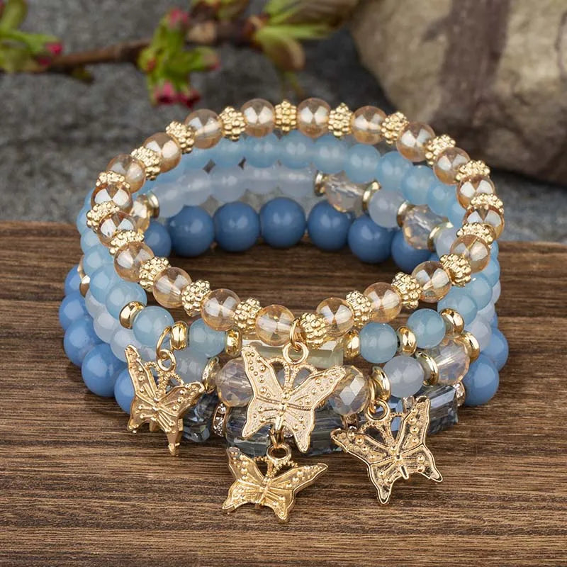Butterfly Bracelet Set