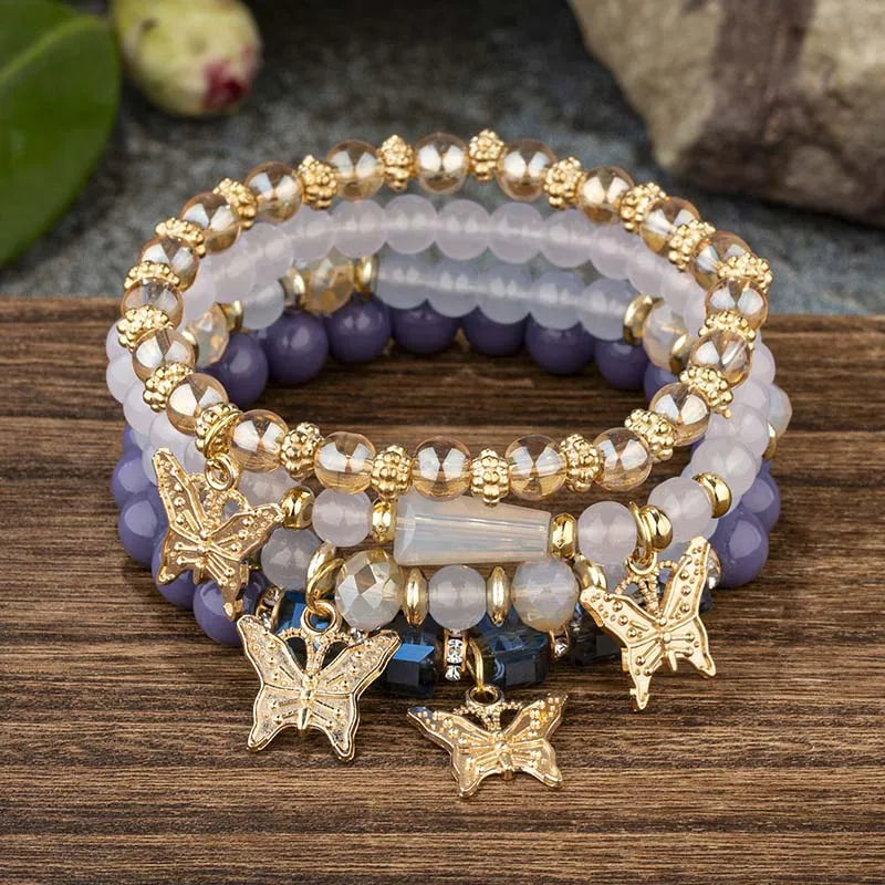 Butterfly Bracelet Set