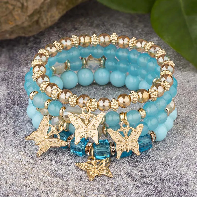 Butterfly Bracelet Set