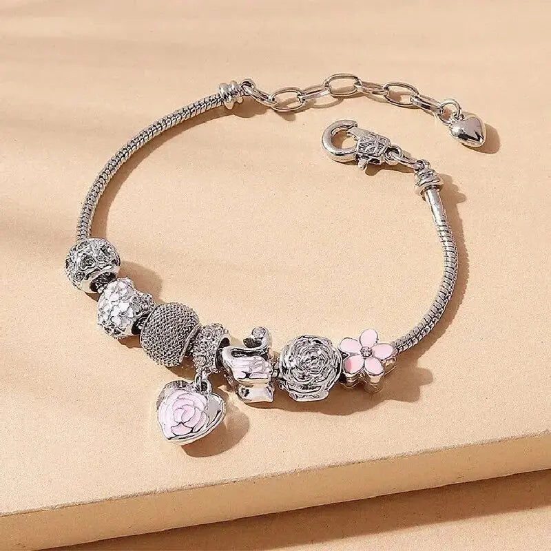Heart & Swan Dreams Bracelet