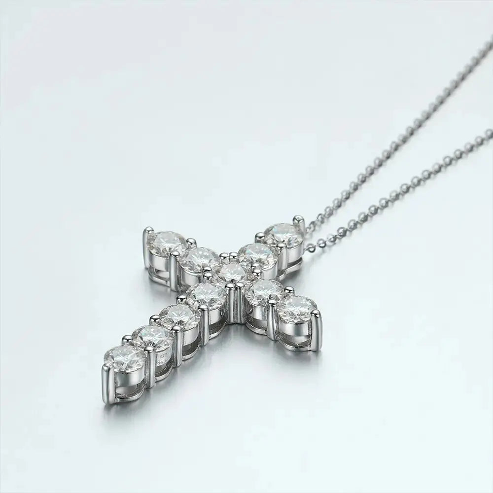 Radiance Sterling Moissanite Necklace