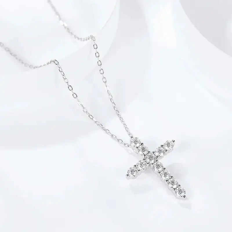 Radiance Sterling Moissanite Necklace