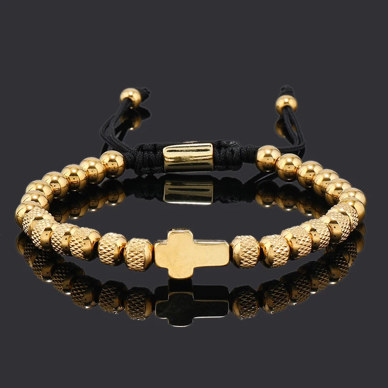 EternaCross Stainless Steel Bracelet