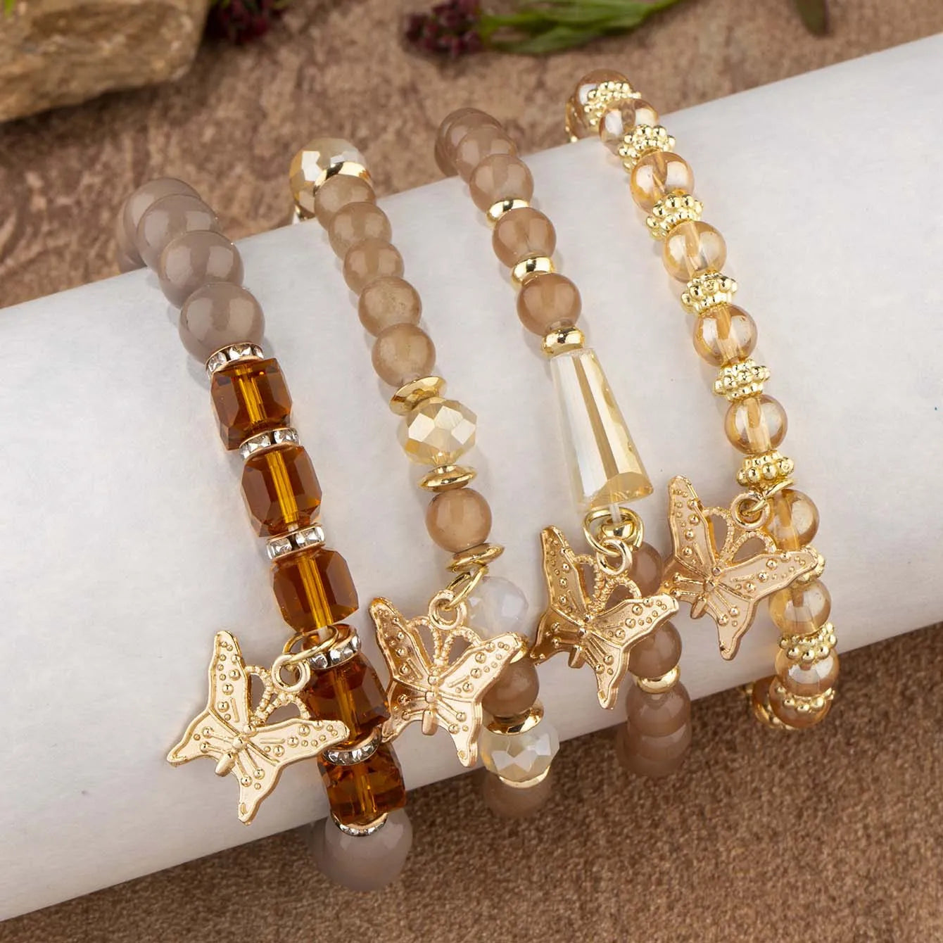 Butterfly Bracelet Set