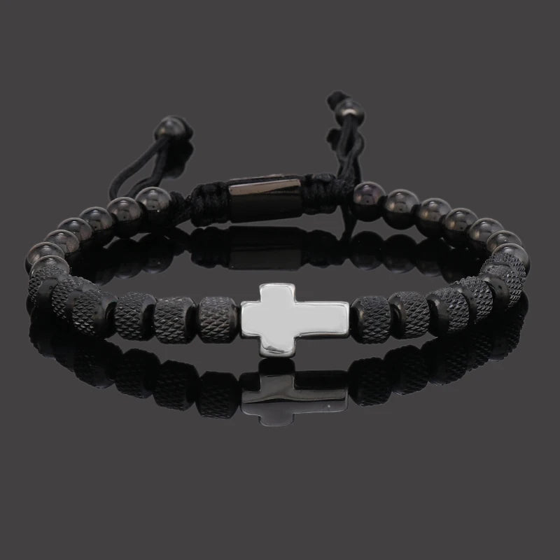 EternaCross Stainless Steel Bracelet