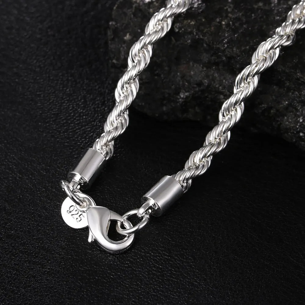 SilverFlow Twisted Chain Collection