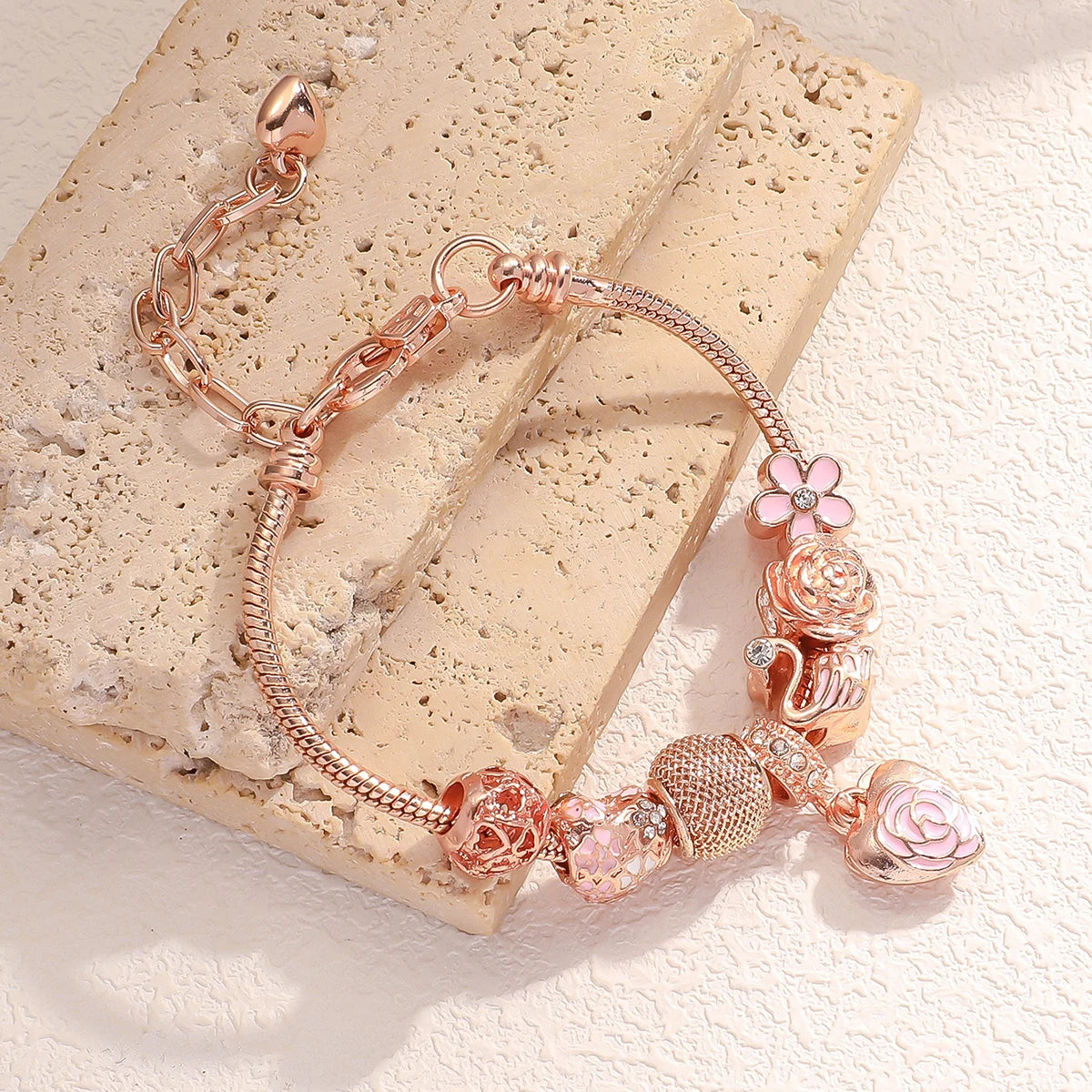 Heart & Swan Dreams Bracelet