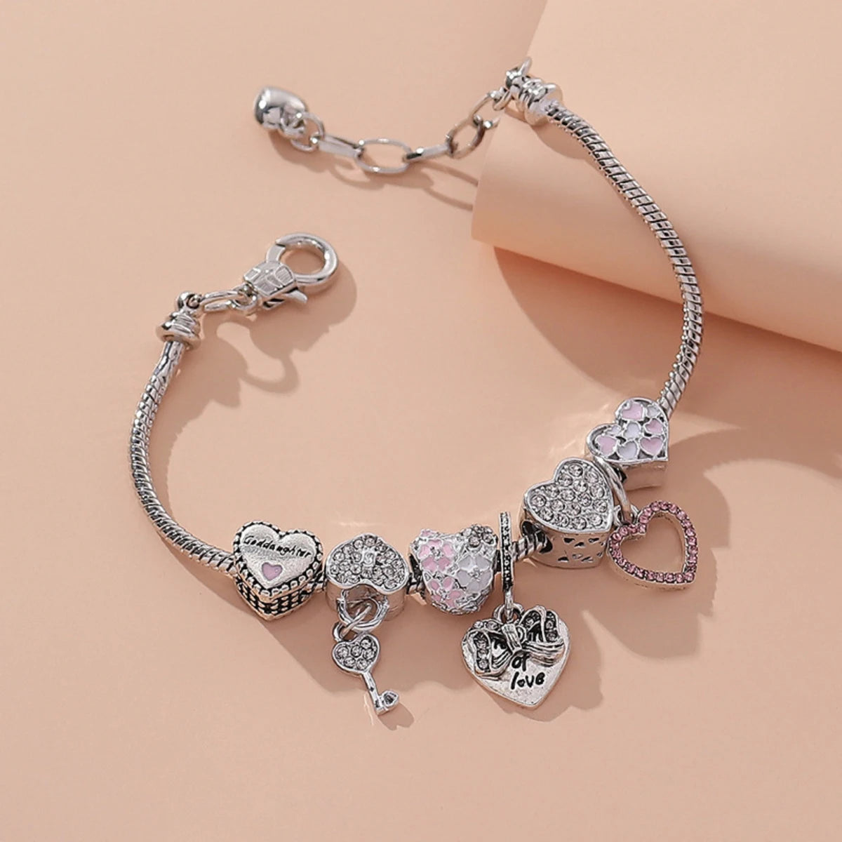 Heart & Swan Dreams Bracelet